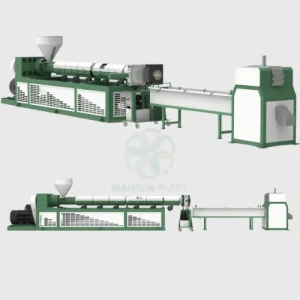 دستگاه گرانول ساز رشتهای با خروجی گرانولهای پلیاتیلن
